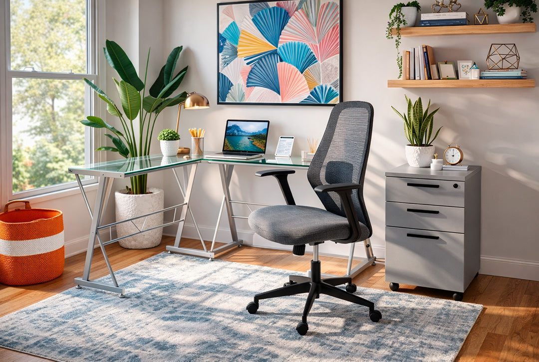 sillas de oficina ergonómicas con respaldo mesh