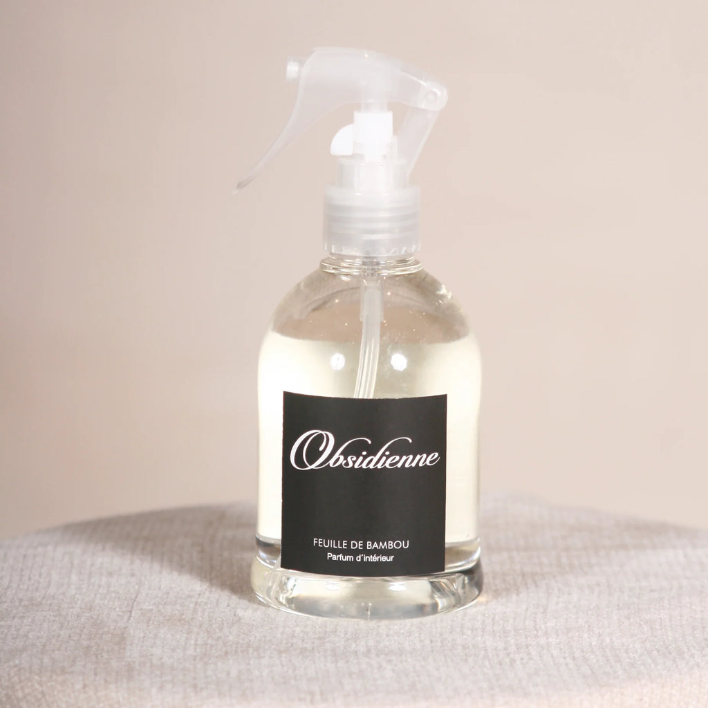 Aromatizante ambiental y blancos  FEUILLE DE BAMBOU 250 ml