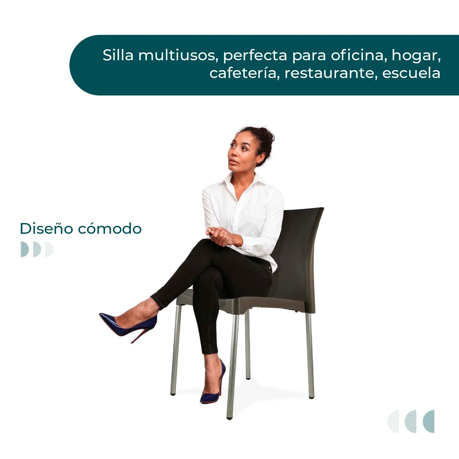 Silla Vivanti | Silla para interior y exterior resistente UV