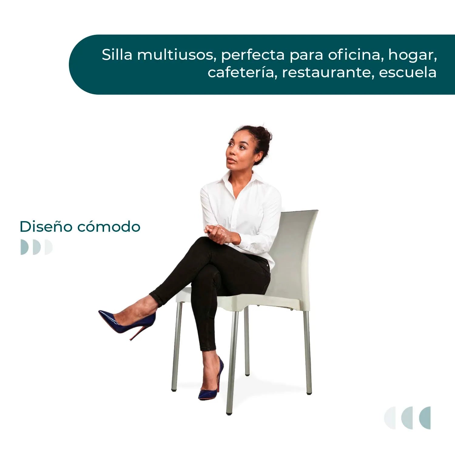 Silla Vivanti | Silla para interior y exterior resistente UV