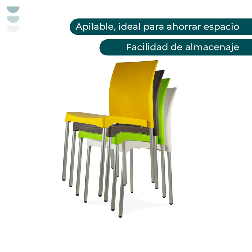 Silla Vivanti | Silla para interior y exterior resistente UV