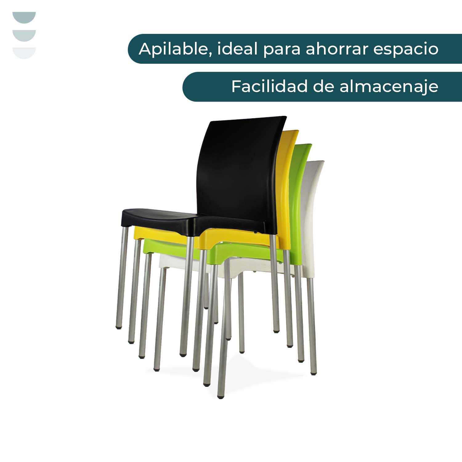 Set De 4 Sillas Vivanti