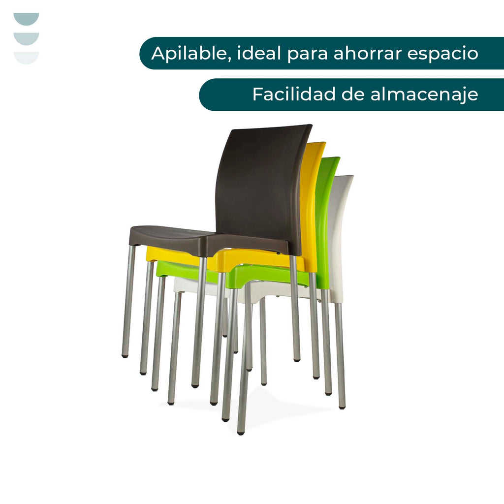 Set De 4 Sillas Vivanti