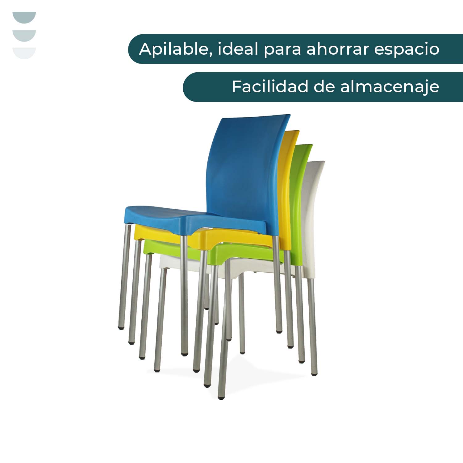 Set De 4 Sillas Vivanti