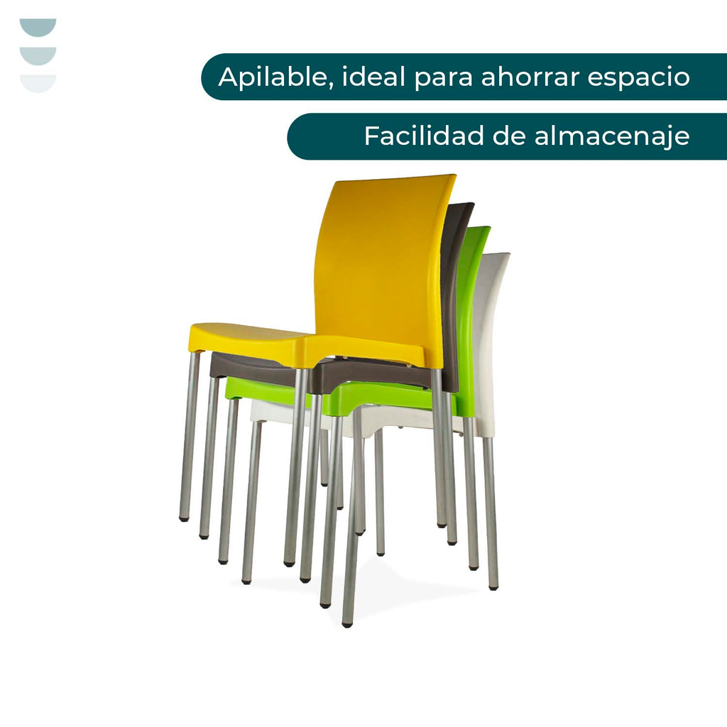 Set De 4 Sillas Vivanti