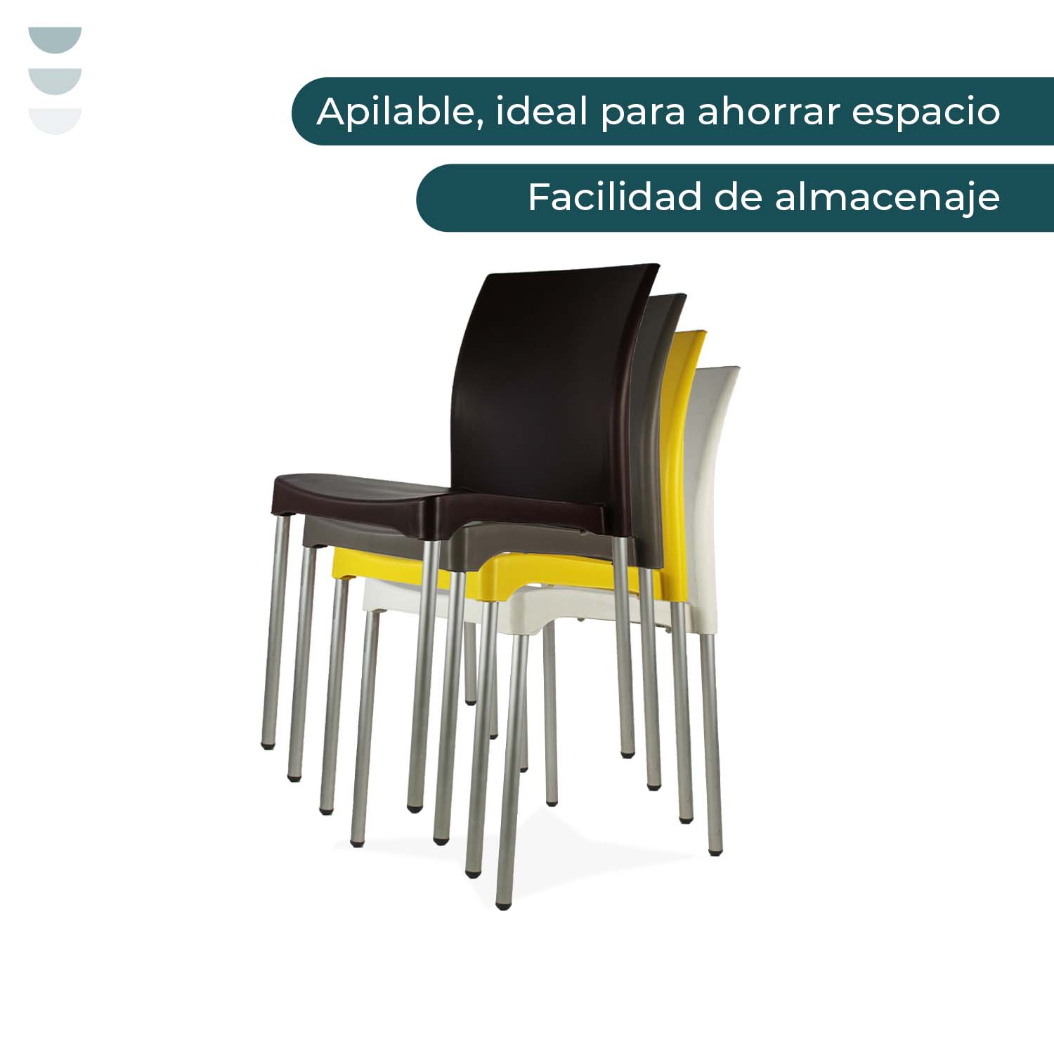 Set De 4 Sillas Vivanti