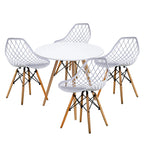 Comedor Mesa Oslo 80 + 4 Sillas Vento