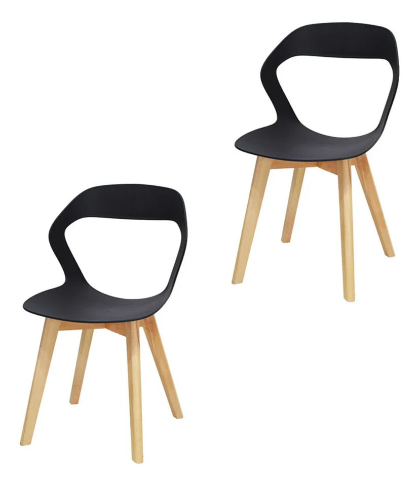Set de 2 Sillas Moura