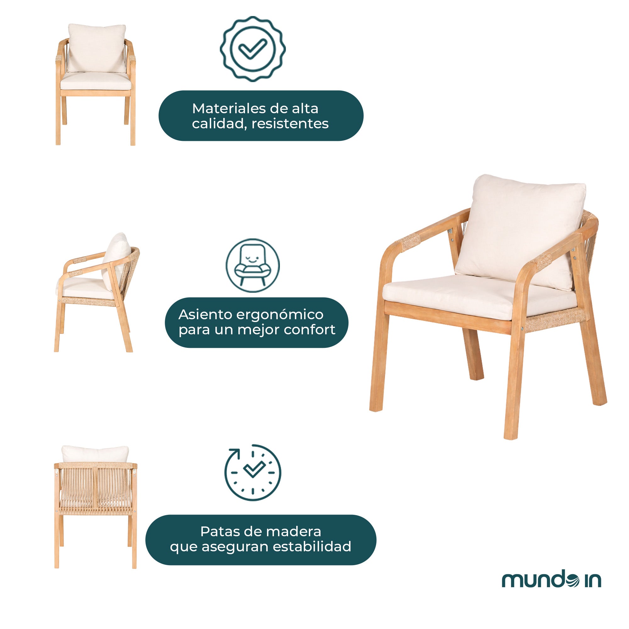 Silla para comedor Saona