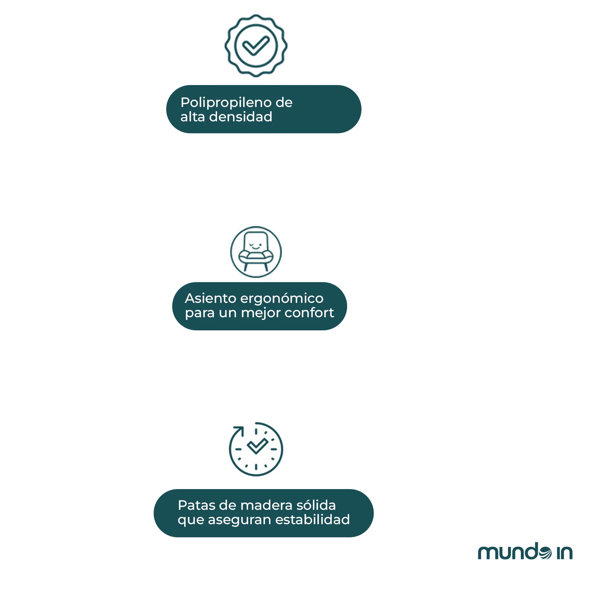 Set de 4 Sillas Oslo Vento | Sillas para comedor tipo Eames