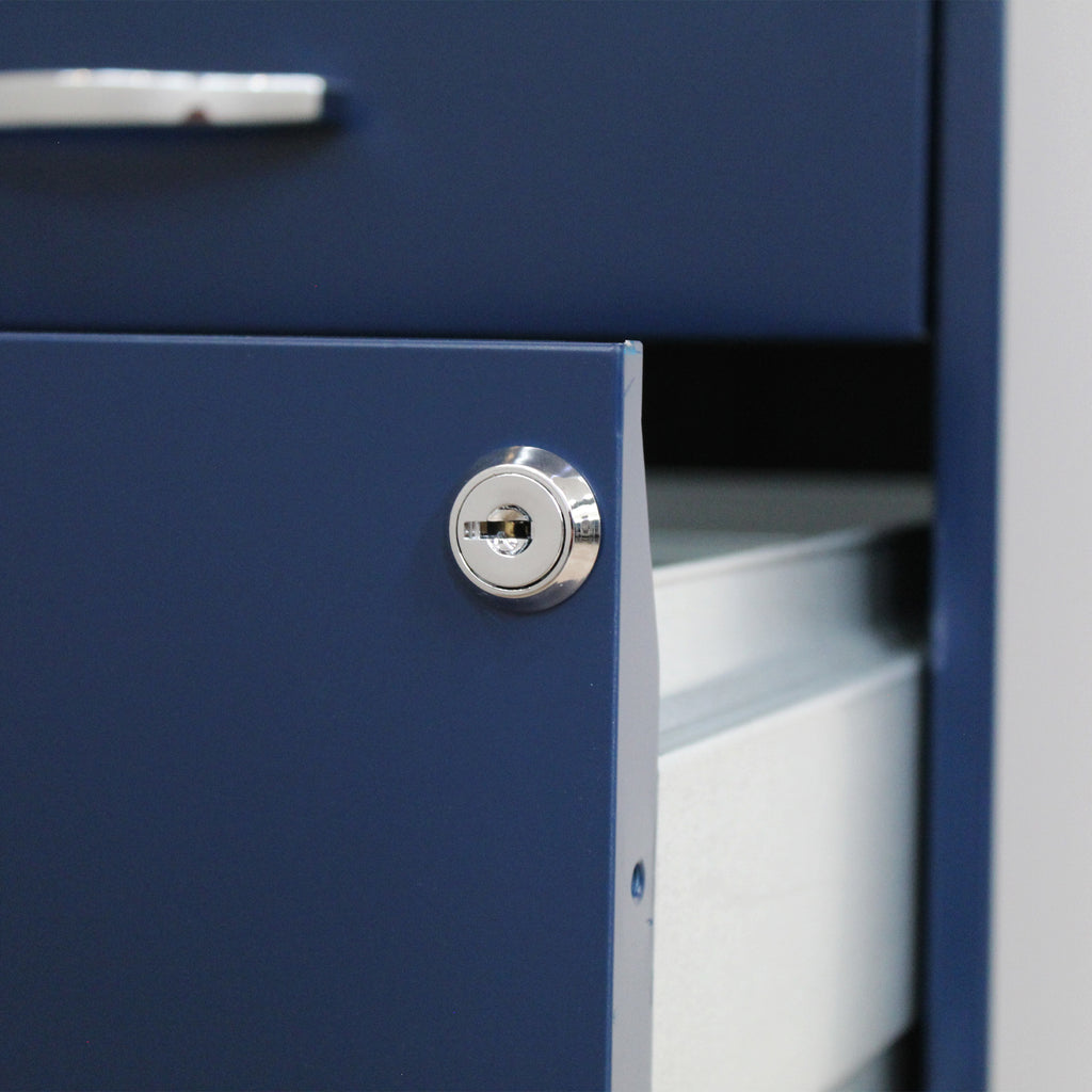 Archivero Metálico 2+1 gavetas Carta móvil modelo 24420