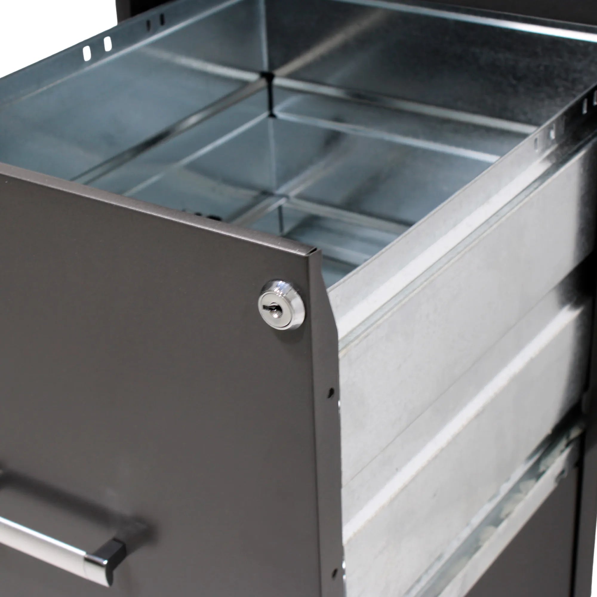 Archivero Metálico 4 gavetas Carta 16255 Grafito