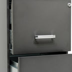 Archivero Metálico 4 gavetas Carta 16255 Grafito