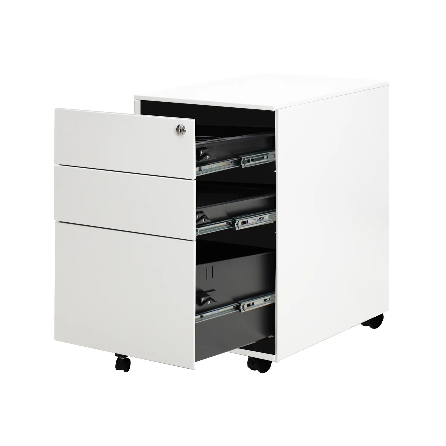 Archivero Metálico 2+1 gavetas Carta Sarre