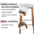 Set de 2 Bancos Altos Arezzo