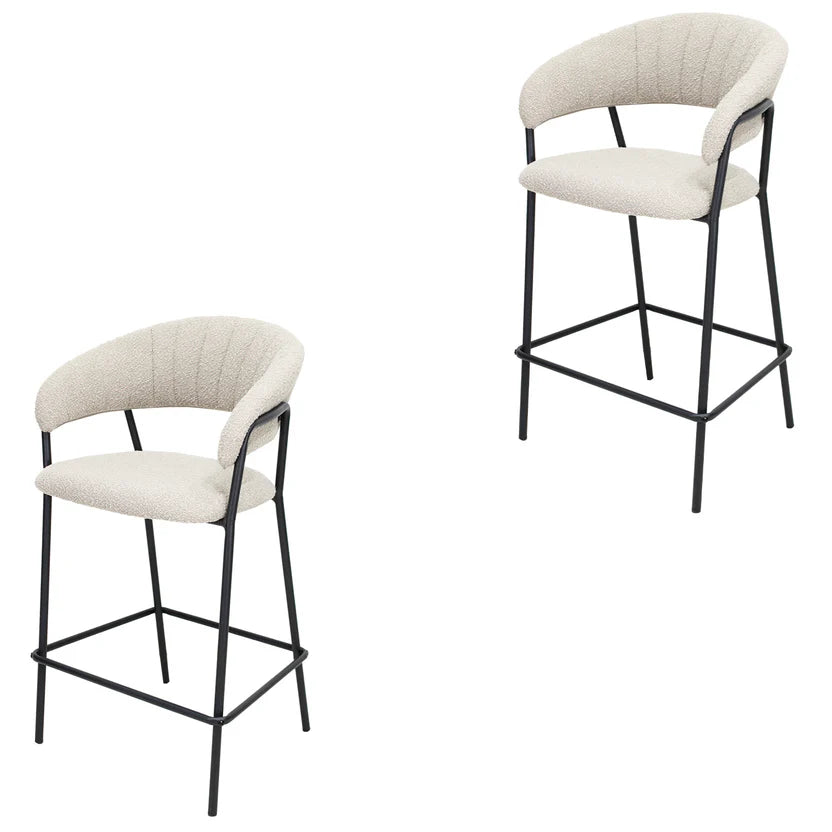 Set de 2 Bancos Caceres 65cm W29