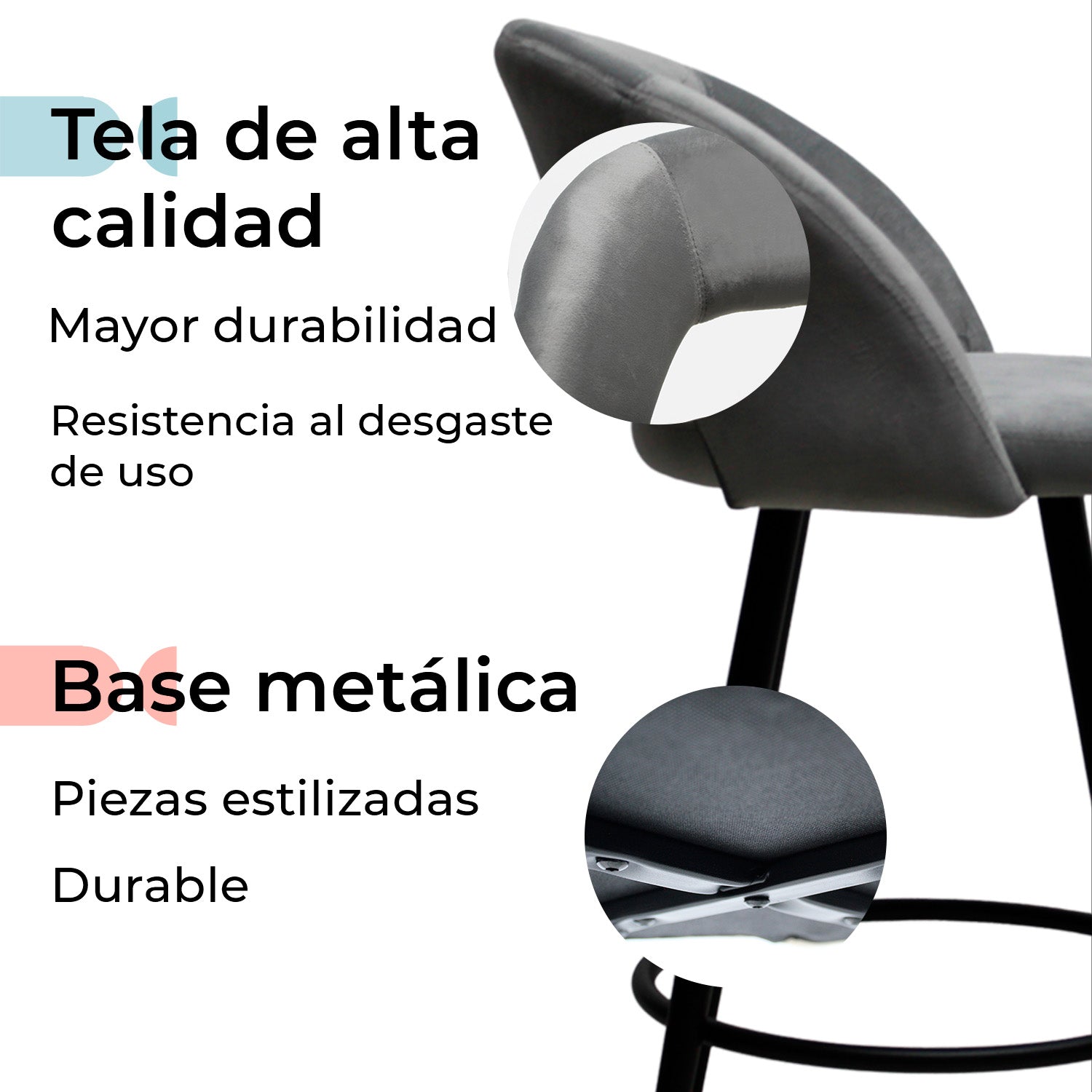 Set 2 Bancos Cadiz W15