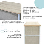 Buro Organizador Carintia 2 Cajones