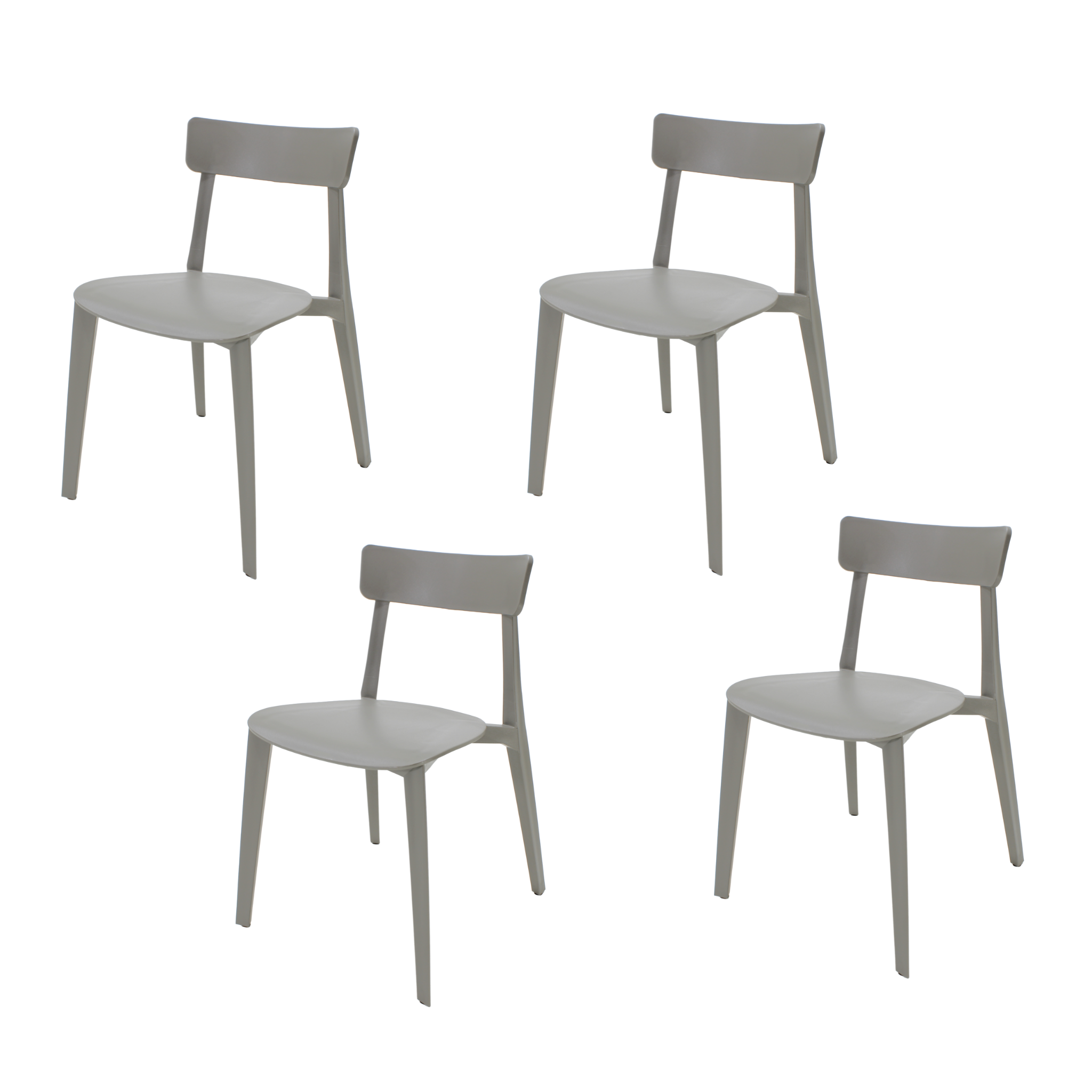Set De 4 Silla Exterior Brianza