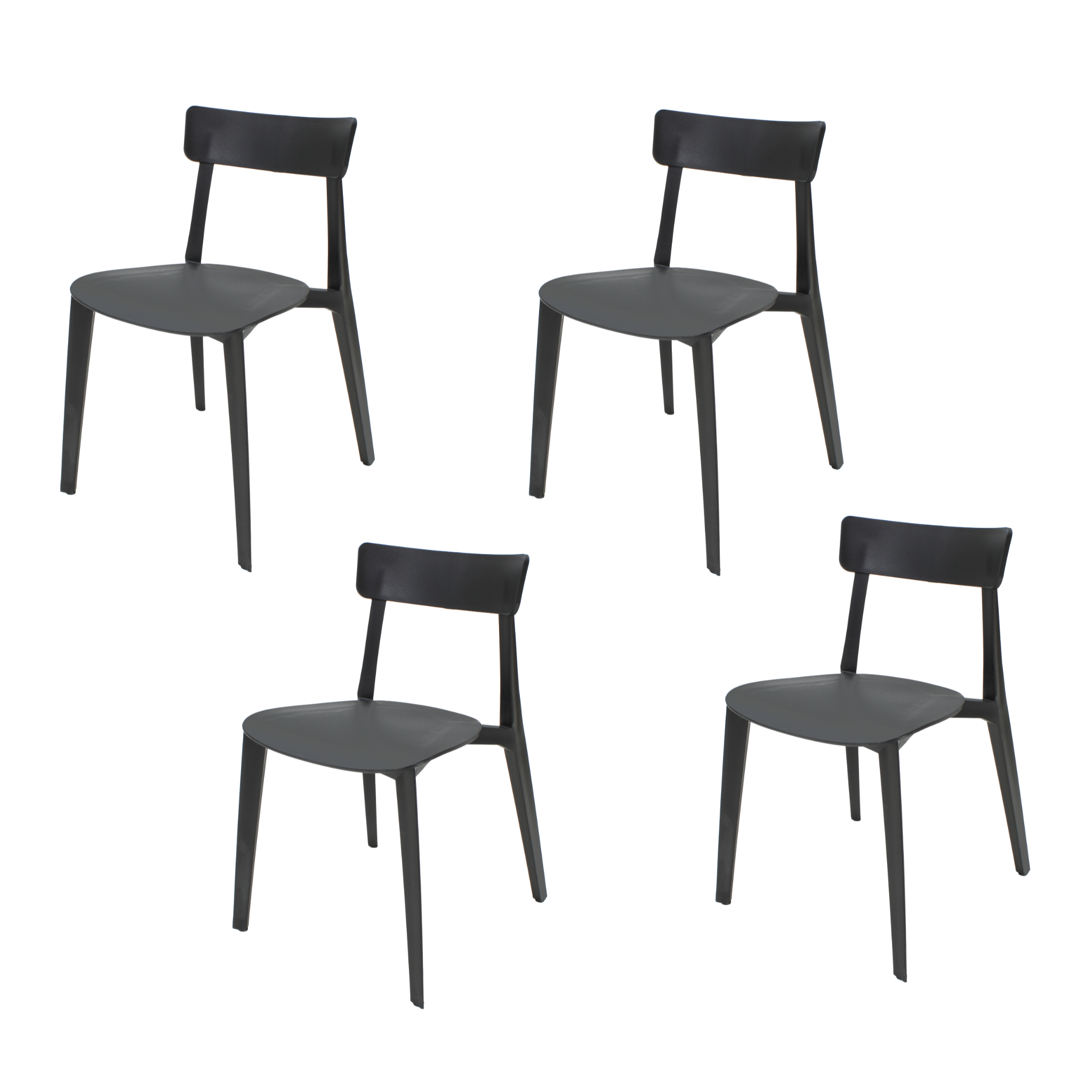 Set De 4 Silla Exterior Brianza
