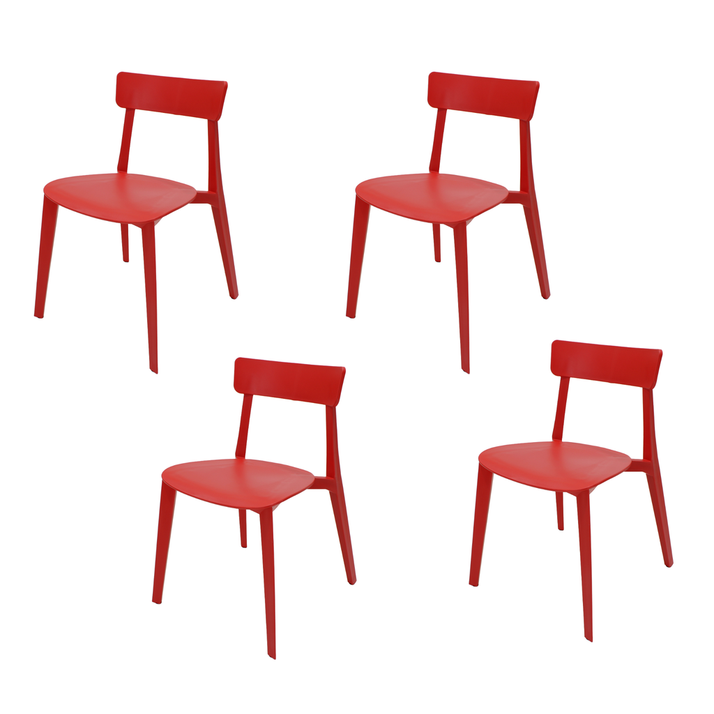 Set De 4 Silla Exterior Brianza