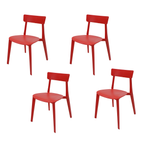 Set De 4 Silla Exterior Brianza