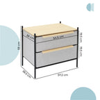 Buró Organizador Pilsen 2 Cajones