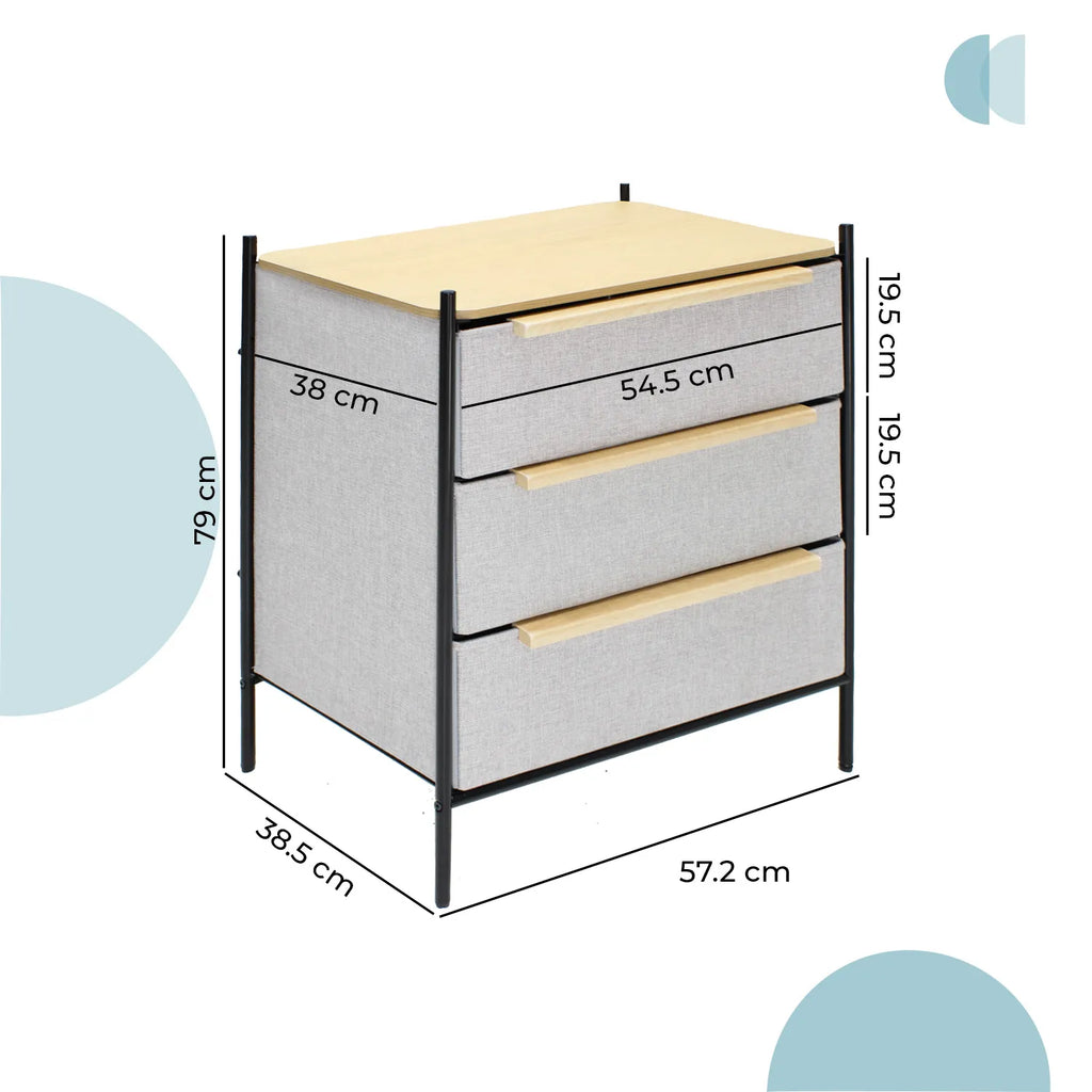 Buró Organizador Pilsen 3 Cajones