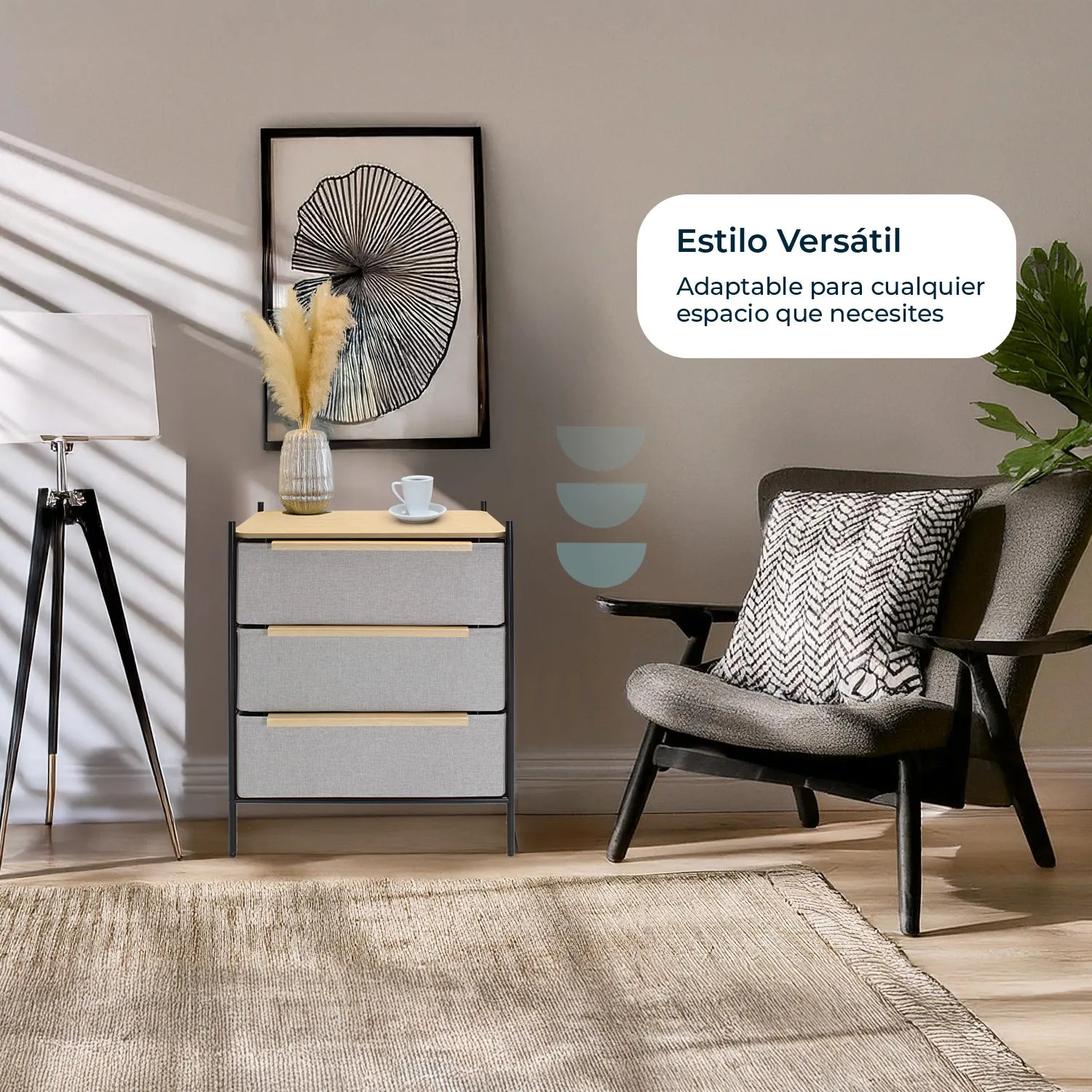 Buró Organizador Pilsen 3 Cajones