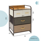 Cajonera Organizador Banska 4 Cajones