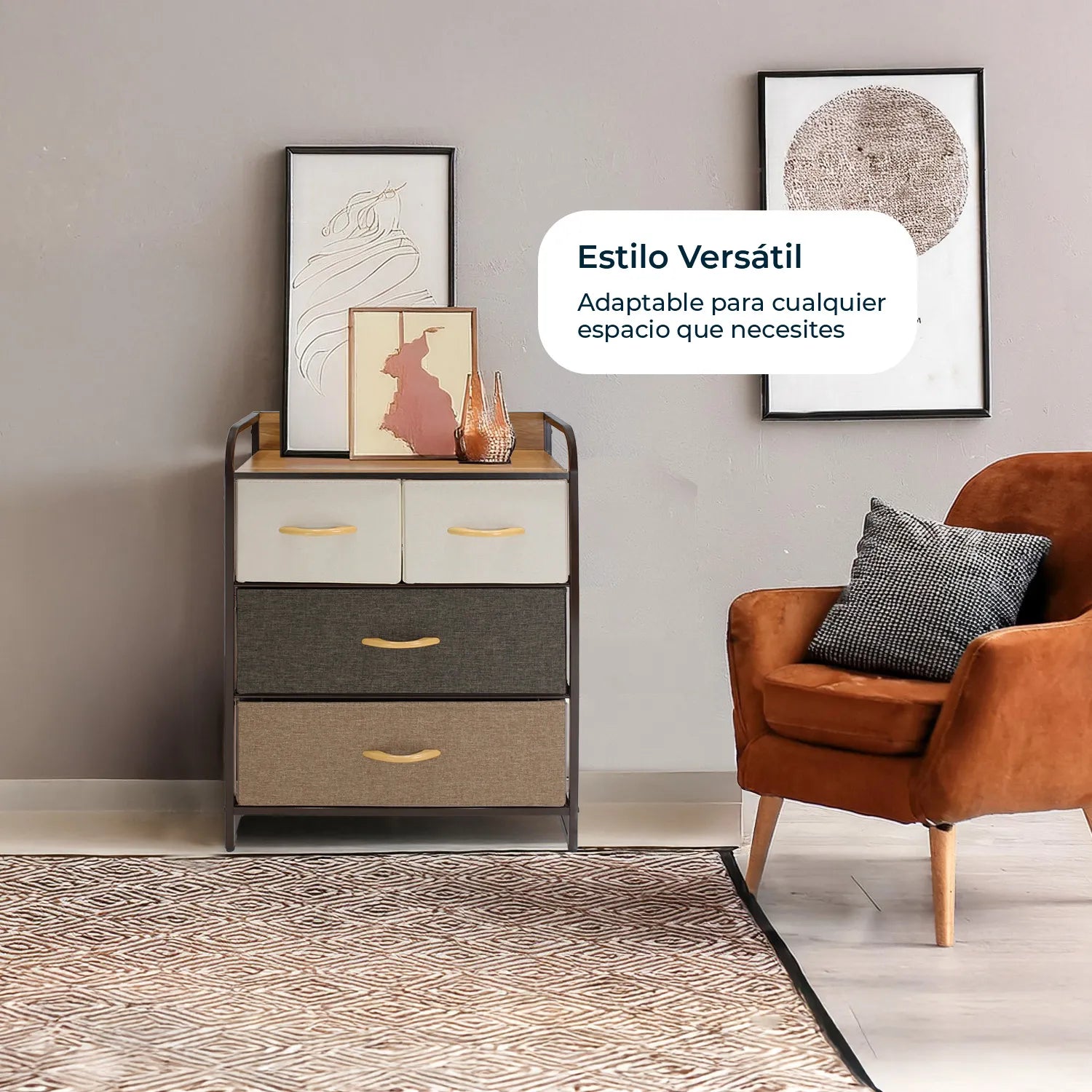 Cajonera Organizador Banska 4 Cajones