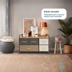 Credenza Organizador Banska 5 Cajones