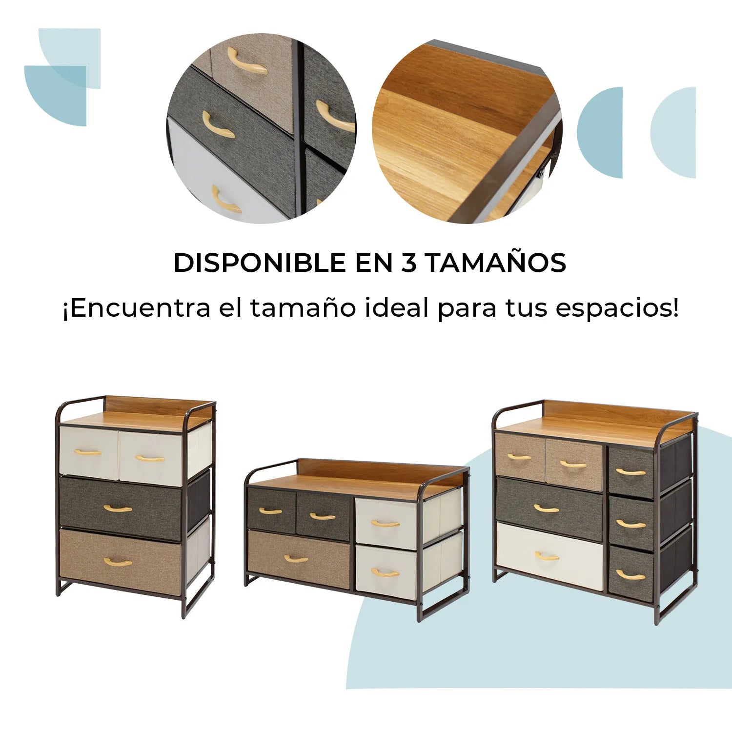 Cajonera Organizador Banska 7 Cajones