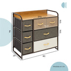 Cajonera Organizador Banska 7 Cajones