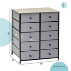 Cajonera Organizador Sava 10 Cajones