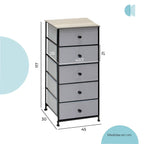Cajonera Organizador Sava 5 Cajones