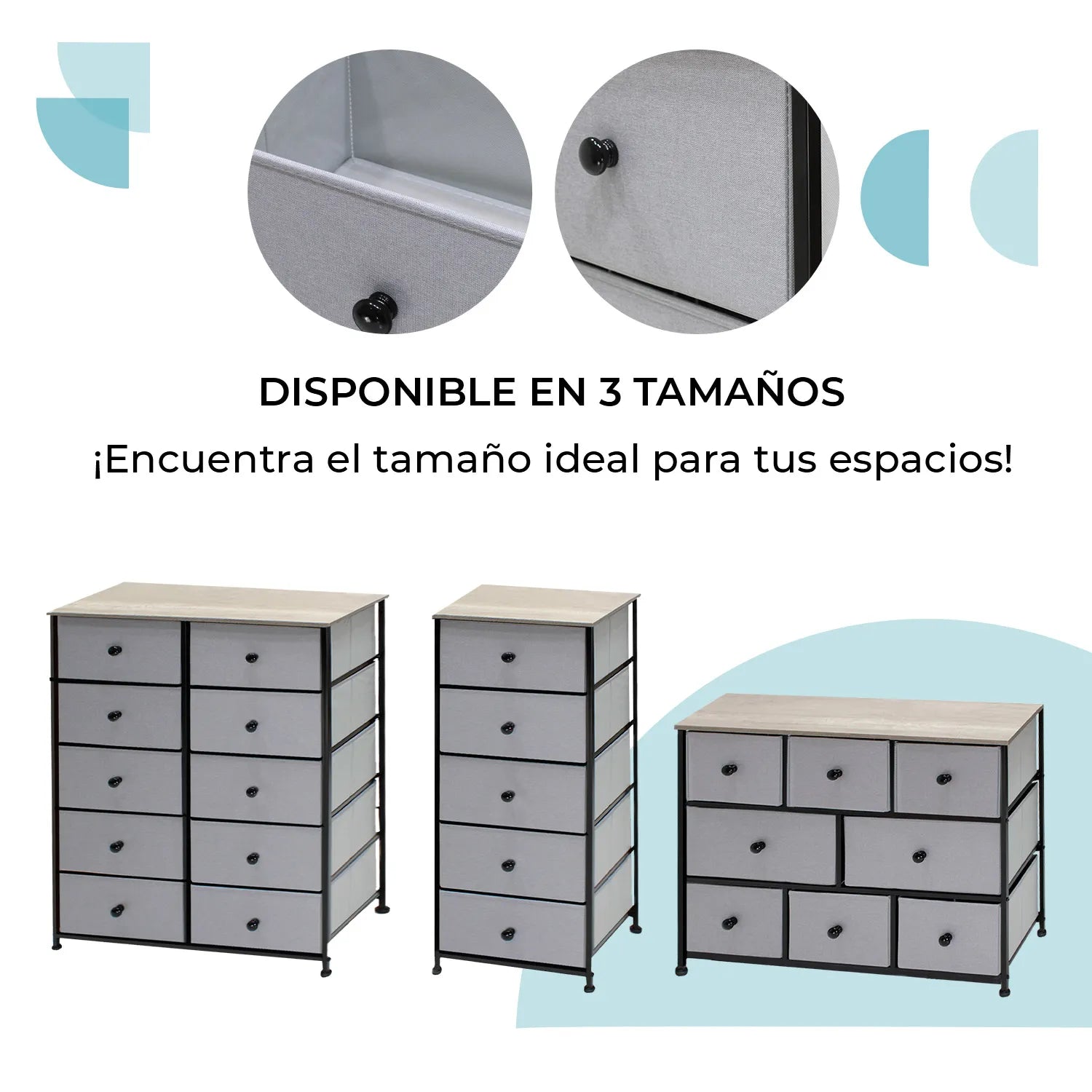 Credenza Organizador Sava 8 Cajones
