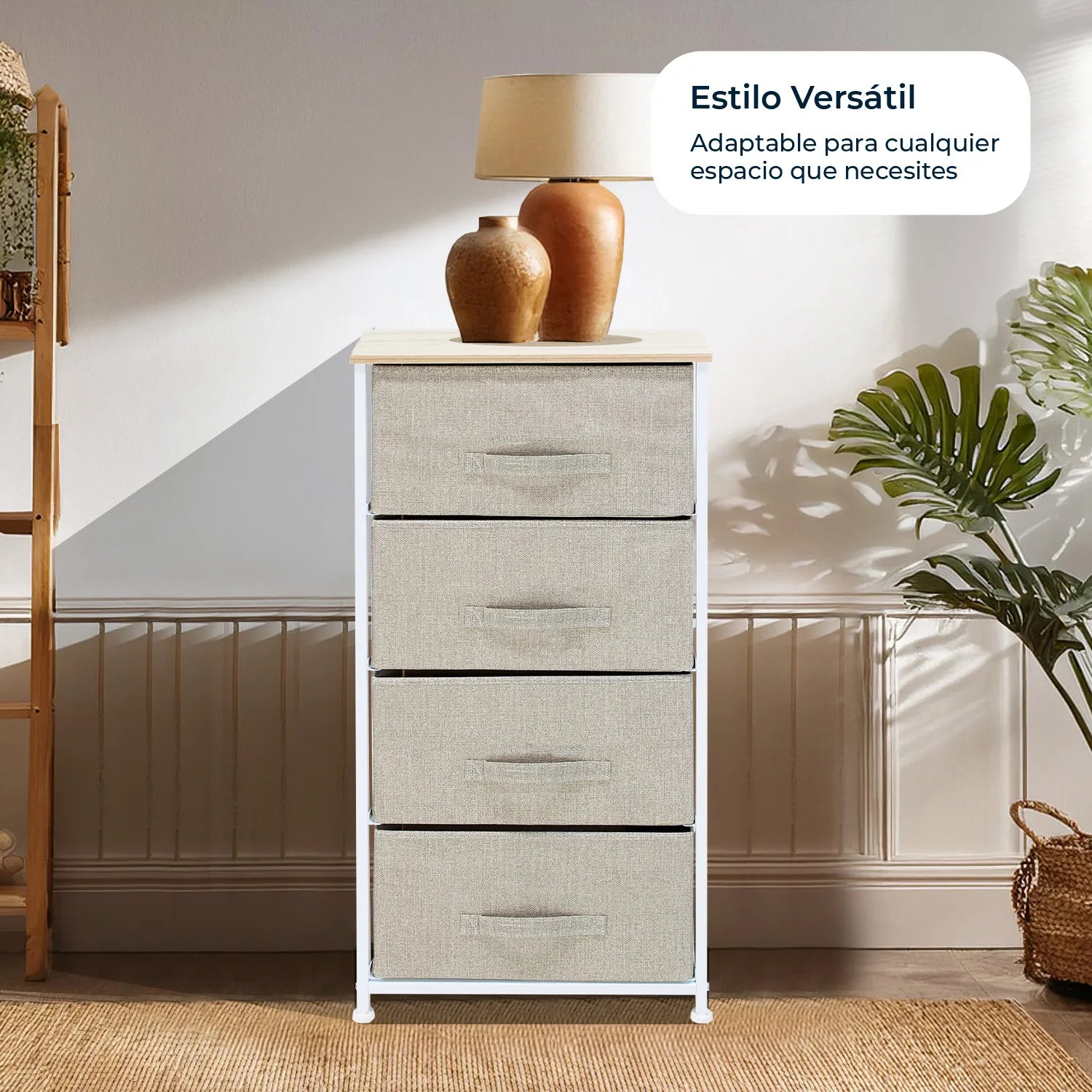 Cajonera Organizador Carintia 4 Cajones