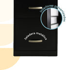 Archivero Metálico 3 gavetas Carta 17438 Negro