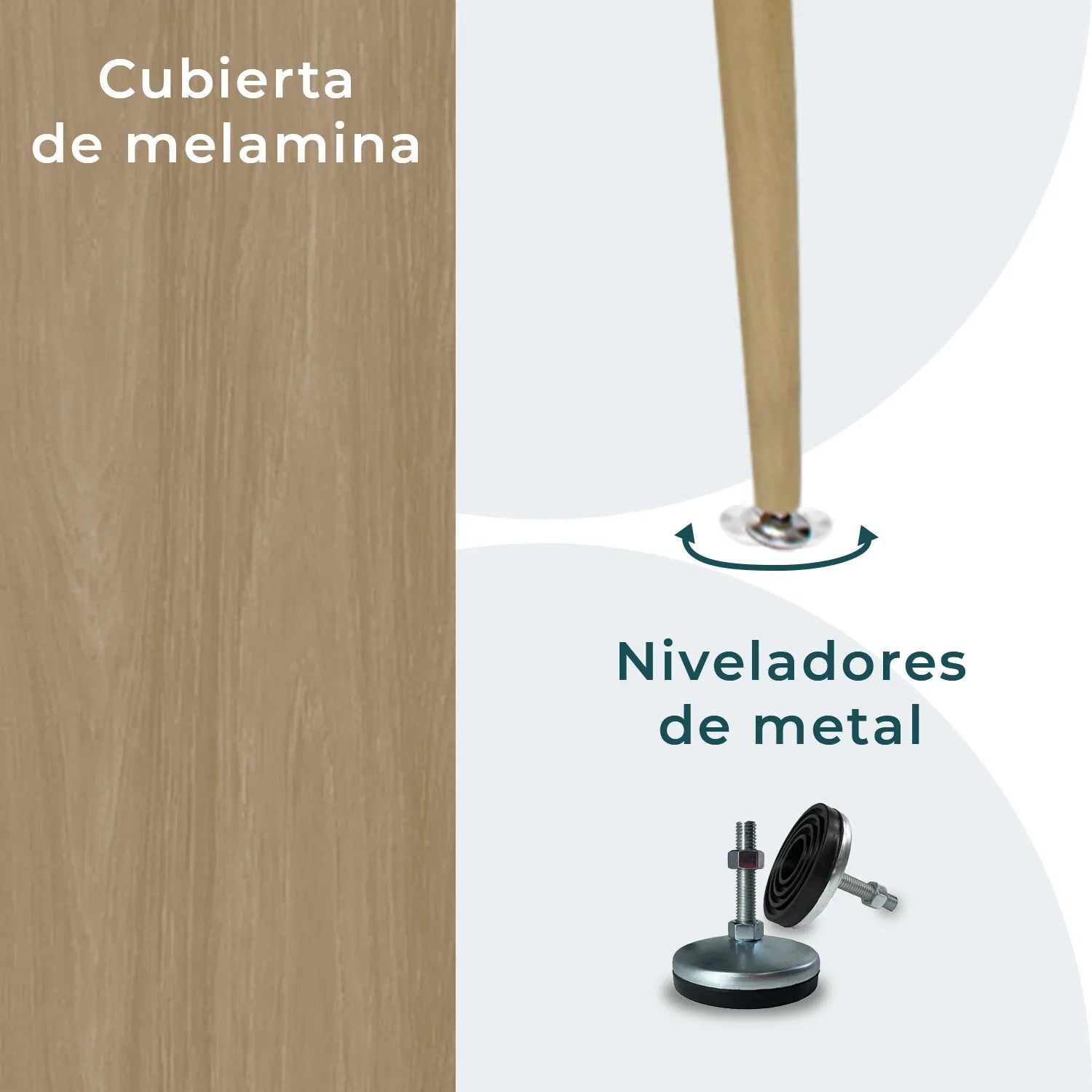 Mesa de Comedor Rectangular Murcia