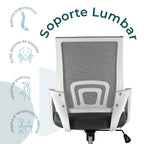 Silla Ejecutiva 107 Mesh Gris