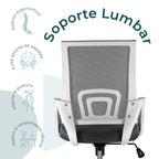 Silla Ejecutiva 107 Mesh Gris