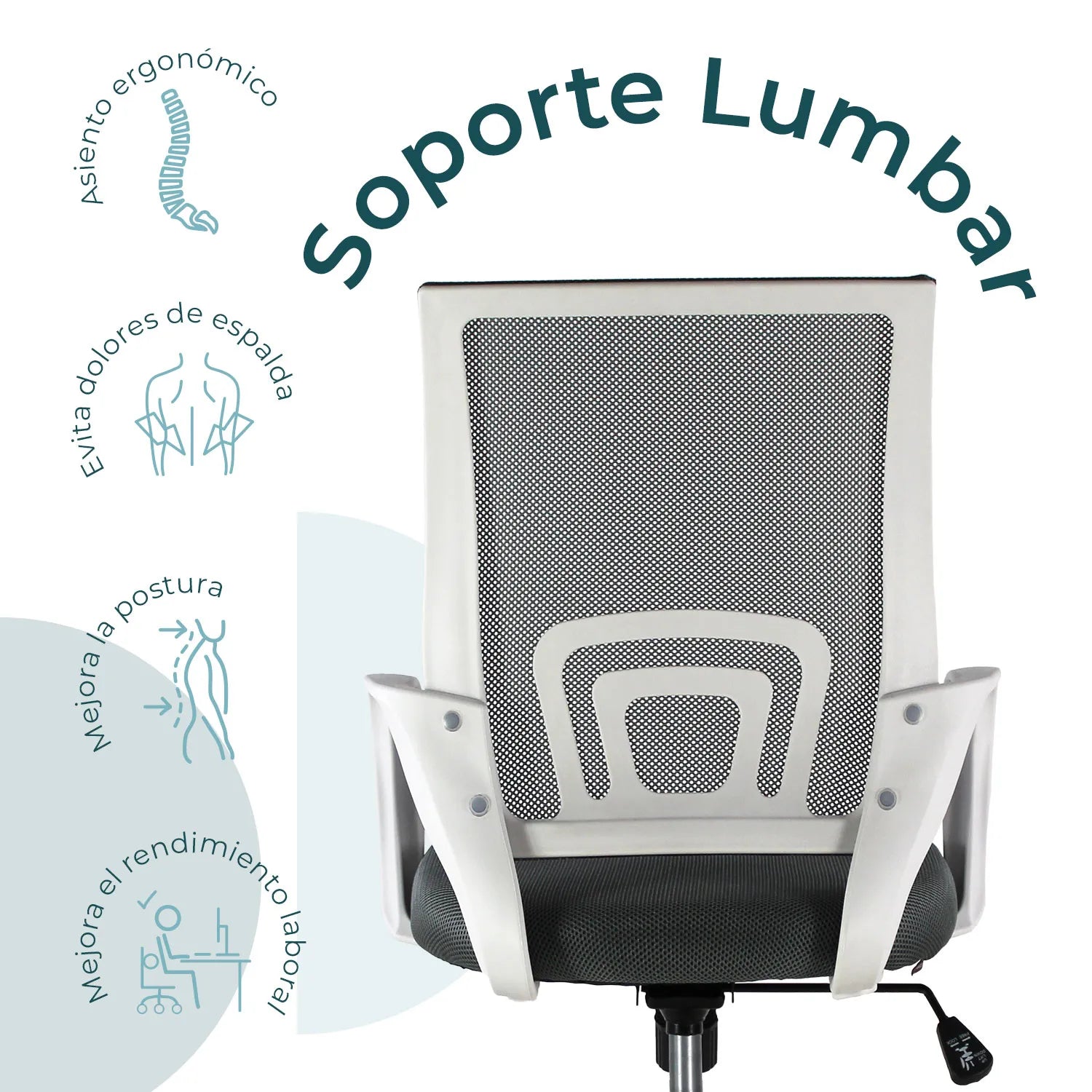 Silla Ejecutiva 107 Mesh Gris