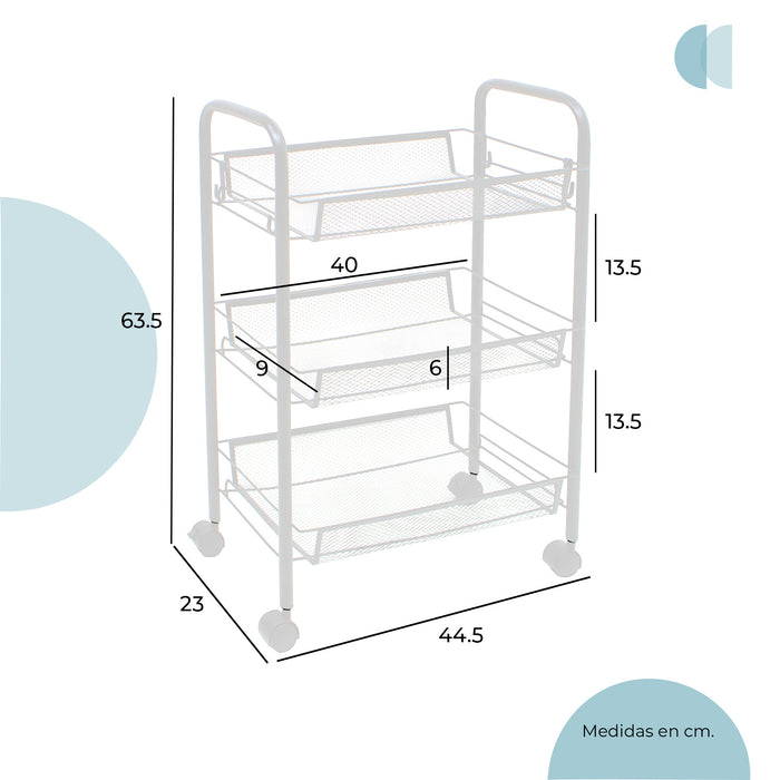 Carrito Organizador Hogar Talsi