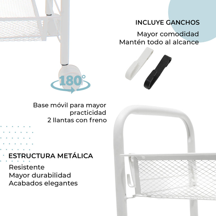 Carrito Organizador Hogar Talsi