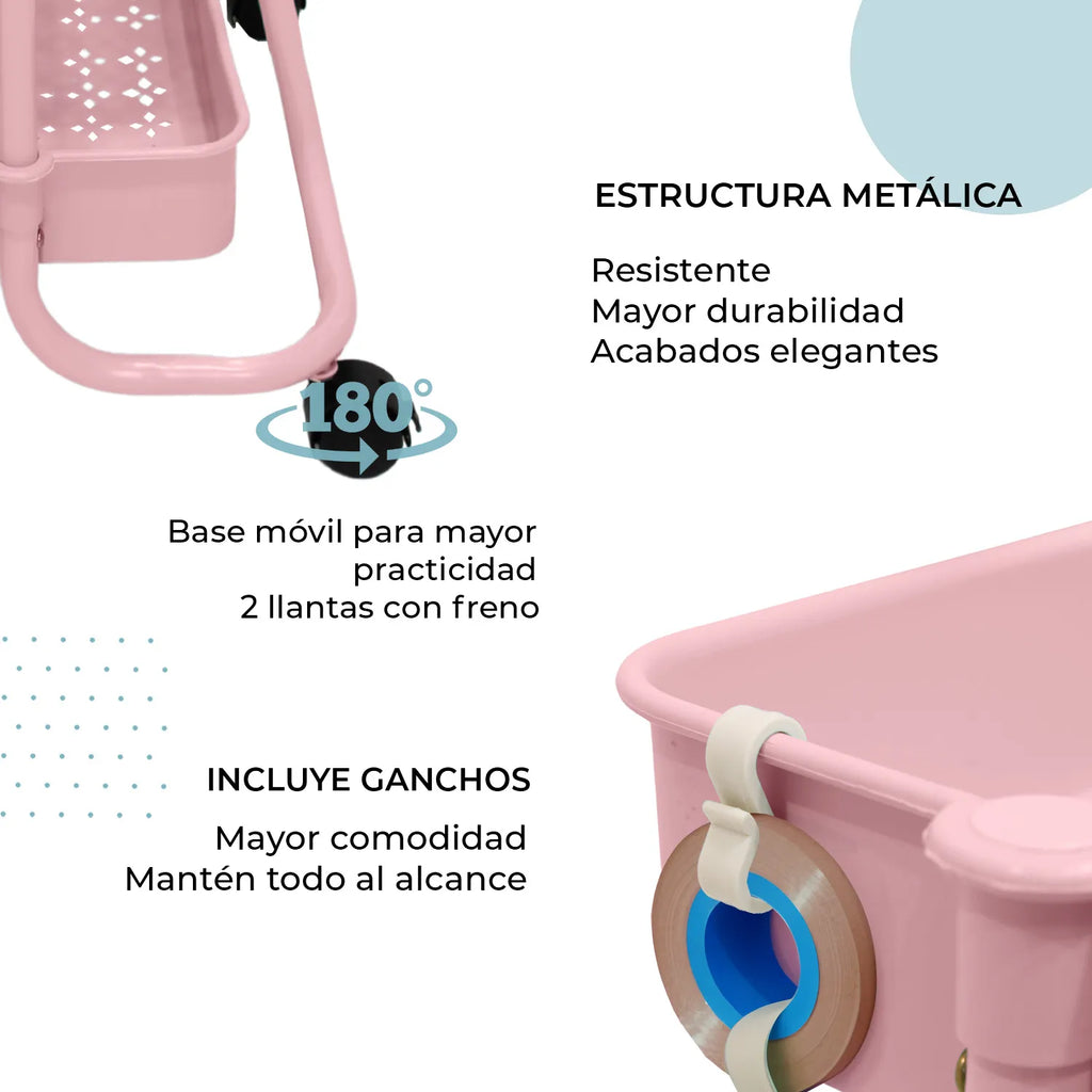 Carrito Organizador Hogar Trendy