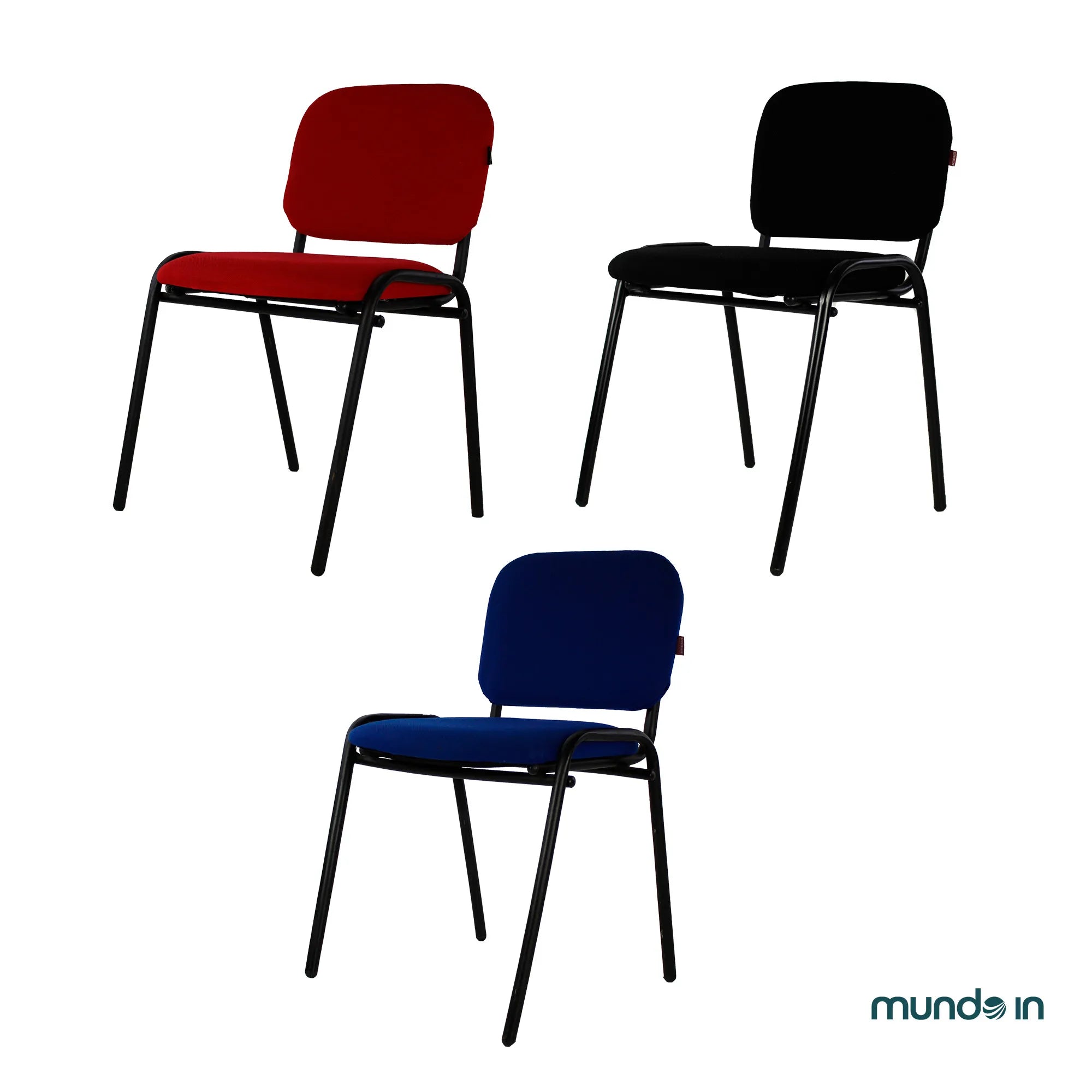 Set de 4 Sillas Fijas Tela 104Z