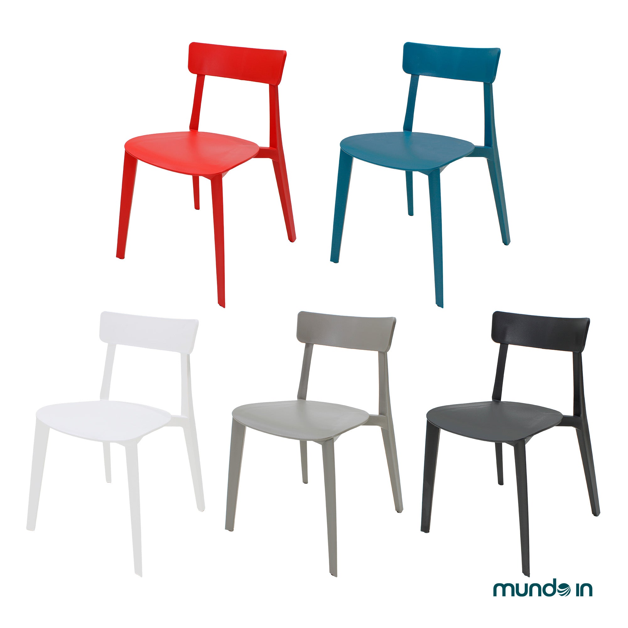 Set De 4 Silla Exterior Brianza