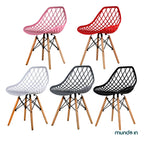 Set de 4 Sillas Oslo Vento | Sillas para comedor tipo Eames