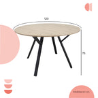 Mesa de Comedor Circular Sibari